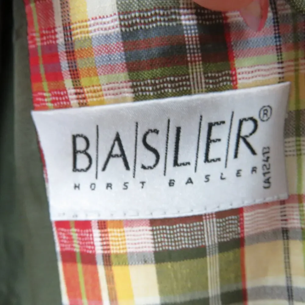 Horst Basler 1980s Colorful Plaid Retro Vintage Blazer Jacket Medium